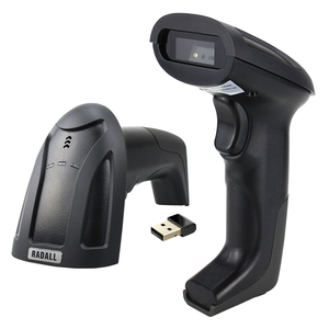Chất lượng cao xách tay 2D/1D QR mã không dây máy quét mã vạch tầm xa 200 quét/thứ hai 1-năm bảo hành dễ dàng phí đứng USB - Product Image 4