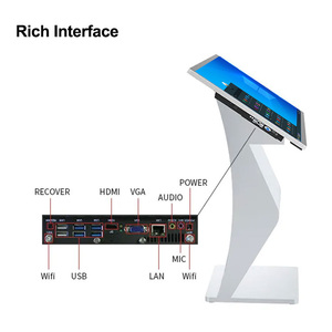 32-inch tương tác Totem cảm ứng màn hình 4K kỹ thuật số biển quảng cáo hiển thị đứng Bảng thông tin tự phục vụ kinh doanh - Product Image 2