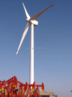 Système d'éolienne résidentielle à commande électrique horizontale 500 kW 220 V 380 V 20 kW 30 kW 50 kW 100 kW 200 kW pour usage industriel