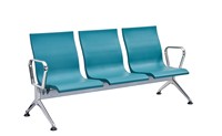 Hochwertige Qualität zum Bestpreis YA-J240P 3-Sitzer Metall-Wartestuhl für Flughafen, Büro, Krankenhaus mit USB-Anschluss