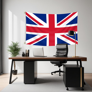 Hot Sale All Countries <strong>Flags</strong> Wholesale Jumbo Size 90x150cm 3x5 ft 100% Polyester England Britain Hanging <strong>Flag</strong> Custom <strong>UK</strong> <strong>Flag</strong> - Product Image 5