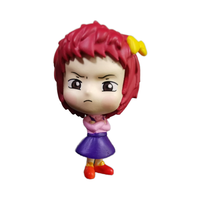 Poupée miniature en PVC 3D kawaii personnalisée en usine, modèle de poupée articulée kawaii personnalisé, jouet de décoration