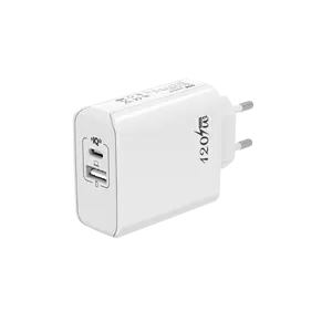 Pengisi daya ponsel portabel, 33W65W tipe-c + USB GAN dual port adaptor dinding telepon laptop charger EU US UK pengisian cepat