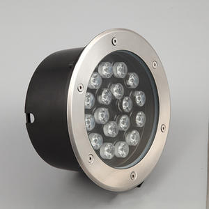 18W IP67 al aire libre impermeable empotrado piso redondo Led cubierta jardín enterrado <span class=keywords><strong>luz</strong></span> subterránea enterrada - Product Image 4