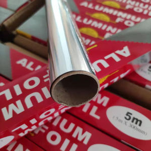 Rolo de papel doméstico para confeitaria, rolo de folha de alumínio jumbo para cozinhar churrasco, 9/20 microns - Product Image 4