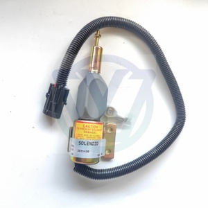 CYJ 3935430 Fuel Shutoff <b>Switch</b> Fits R210-3, R220-5/7, R215-7, DH220-5/7, DH225-7; Engines: 6BT5.9, 6BTA5.9, 4BT3.9 - Product Image 3