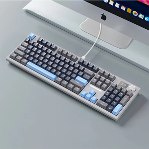 Wired Mechanical Keyboard 104 Keys USB <b>Gaming</b> Three Modes of Wired 2.4G Wirelessfor Desktop Computer PC Laptops Keyboard - Product Image 4