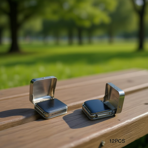 Étui à cigarettes en métal compact MNJ 23905 pour accessoires de fumeur - Product Image 3