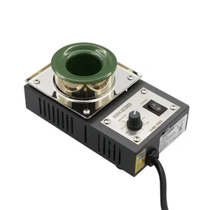 Quality competitive price smd machine Quick Small Soldering Tin Pot 200W metal weld Quick 100-4C Lead-Free Solder Pot