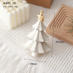 Vente en gros de couronnes de Noël en PVC blanc, ornements suspendus en forme de flocon de neige, cintres en forme de boule et d'arbre pour décoration de Noël, ornements d'aménagement de scène d'arbre - Product Image 4
