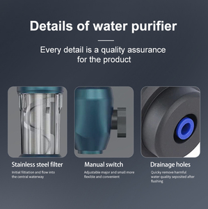Completamente automático rotativo retrolavado de acero inoxidable 60 micras purificador de agua comercial <span class=keywords><strong>bebida</strong></span> grifo filtros de agua de pozo prefiltros - Product Image 4