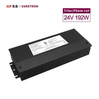 Tension constante 192w24v 36v 48v Pilotes led de gradation de réglage triac étanches