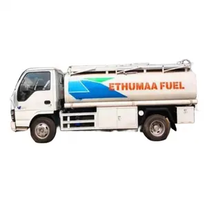 Nhà Máy Giá 5cbm nhiên liệu Dispenser bowser xe tải 4x2 tàu chở nhiên liệu xe tăng xe tải để bán