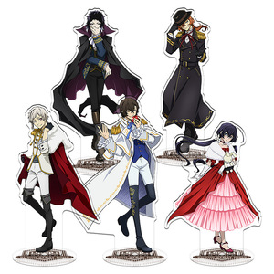 100 Estilos de Figuras de <span class=keywords><strong>Anime</strong></span> de Chuuya Nakahara, Osamu <span class=keywords><strong>Dazai</strong></span>, Atsushi Nakajima, Soporte de Acrílico para Escritorio, Modelo de <span class=keywords><strong>Anime</strong></span> - Product Image 3