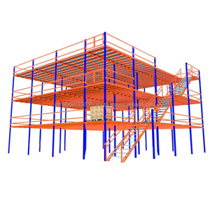 Estantería de neumáticos de metal de largo alcance de alta calidad, estante de almacenamiento de almacén de servicio medio de fábrica para apilamiento y organización - Product Image 1