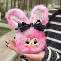 Samuel Candy Heart Bunny, pendentif de sac à dos en peluche mignon, boîte mystère tendance des célébrités d'Internet
