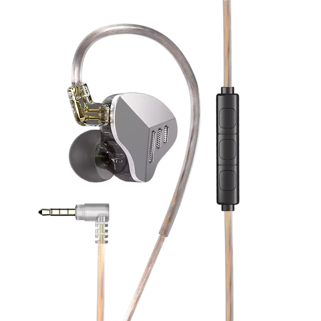 Factory Wholesale Music Earphones Lightweight Wired Earphones High-fidelity Audio Premium Wired Headphones With Mic