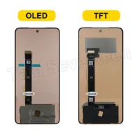 Écran de remplacement LCD OLED d'origine avec cadre pour téléphones mobiles S25 Ultra, S24 Plus, S23 FE, S22, S21, S20