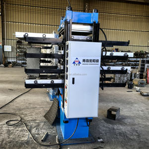 Macchina Vulcanizzatrice a Quattro Strati 50T 500x500 per Piastrelle in Gomma, Pressa a Caldo per Tappetini in Gomma - Product Image 3