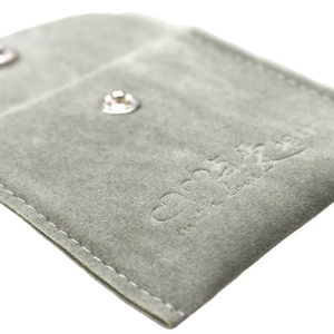 Bolsa Pequeña de Terciopelo con Cordón para Joyería, con Logotipo Personalizado, Bolsa de Almacenamiento Reciclable para Impresión por Estampado - Product Image 5