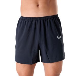 Pantalones Cortos Deportivos para Hombre, Color Azul Marino Oscuro, Ligeros, de Secado Rápido, para Entrenamiento y Running, con Cintura Elástica - Product Image 1
