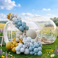 Domo Inflable Transparente Impermeable Tipo Túnel para Celebridades de Internet, para Cabina de Fotos en Bodas al Aire Libre