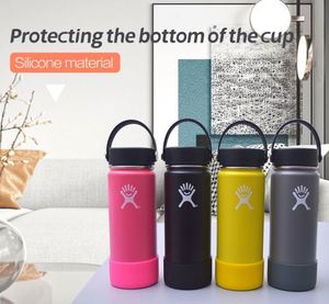 Housse de protection antidérapante pour bouteille d'eau, compatible avec les bols d'eau pour animaux de compagnie de 12 à 40 oz, en silicone - Product Image 2
