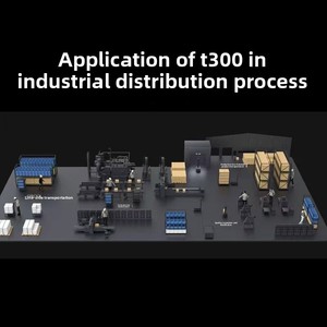 Robot de livraison industriel <span class=keywords><strong>PUDU</strong></span> T300, équipement d'automatisation mobile intelligent, appareil intelligent avec lecture vocale, moderne et haut de gamme - Product Image 3
