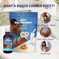 Ensemble de Grossissement Naturel des Fesses en Gros pour des Courbes et un Soutien des Hanches et des Fesses