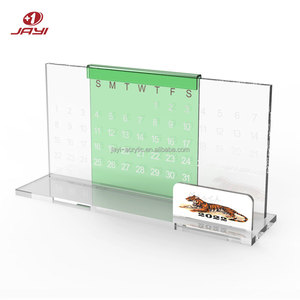 JAYI Biểu Tượng Tùy Chỉnh Trang Chủ Văn Phòng Trường Học Máy Tính Để Bàn Sáng Tạo Trang Trí Lịch Acrylic Cho Quà Tặng - Product Image 6