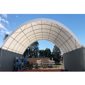 Abri-conteneurs, garages, entrepôts, tentes dôme en acier galvanisé à installation facile, vente directe usine. - Product Image 2