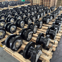 Pièces de train de roulement premium pour grue sur chenilles Manitowoc MLC250-MLC150 : Rouleau supérieur et rouleau de chenille à vendre
