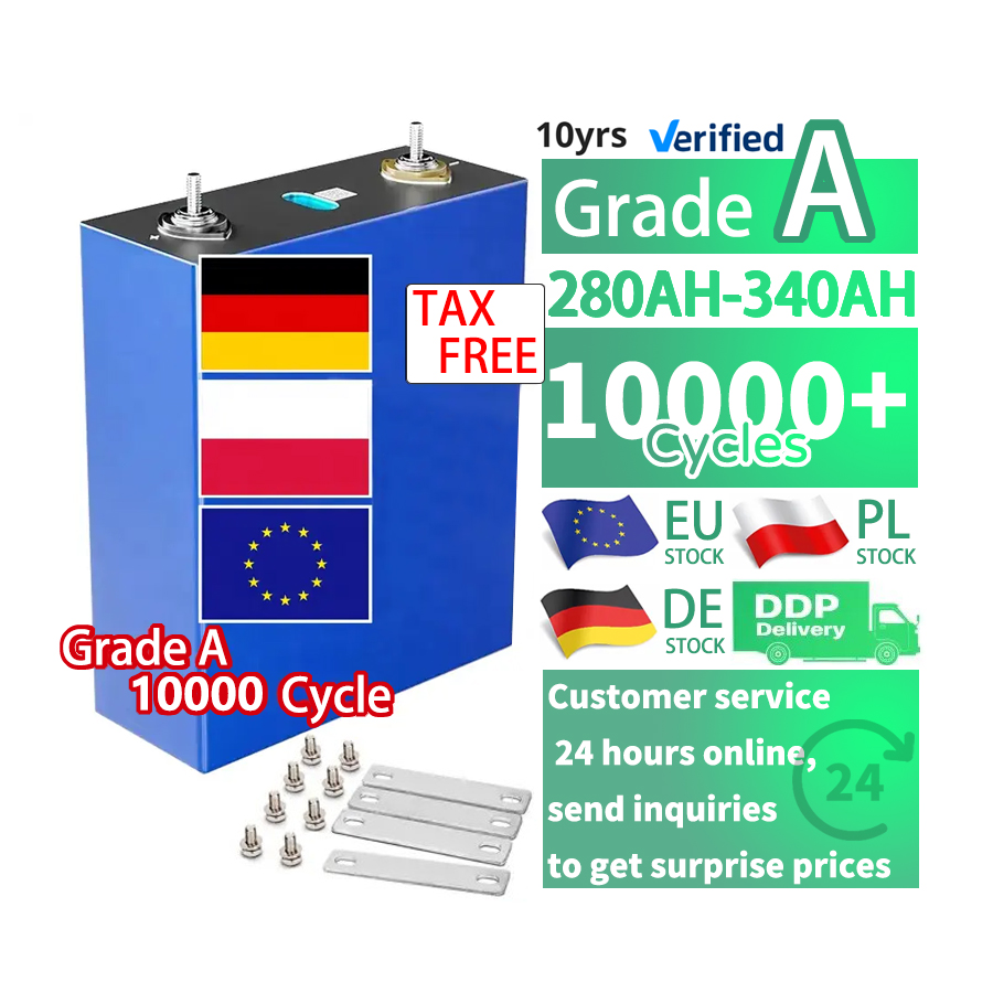 Lf280k eu stock 3,2 V 280Ah lifepo4 батарея 320ah призматический lifepo4 элемент батареи 3,2 v