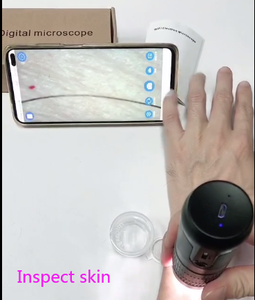 Microscopio Inalámbrico para Cabello y Piel 1000X, Detector y Analizador de Cuero Cabelludo con Soporte para Windows, Android e iOS - Product Image 4