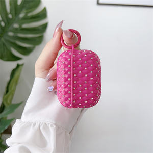 Funda de diamante para auriculares de mujer, funda de lujo para <span class=keywords><strong>Apple</strong></span> Airpods 1 2 3 Pro Pro2 - Product Image 2