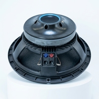 Altavoz Subwoofer PA de 15 Pulgadas para Auto, Altavoz de Medios y Bajos de Alta Potencia Profesional para Sistema de Audio Estéreo para Auto