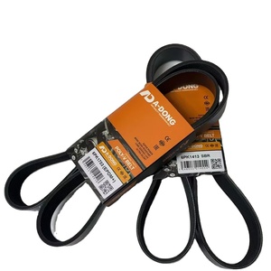 Courroie trapézoïdale en caoutchouc 6PK2415 de qualité supérieure pour ventilateur de moteur, courroie de transmission nervurée synchrone, personnalisable, support OEM - Product Image 3