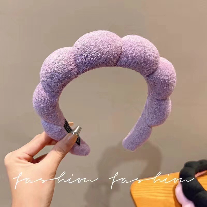 Bandeau nuage violet