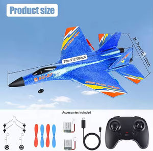 Incluye baterías Control remoto al aire libre EPP Espuma RC Fighter <span class=keywords><strong>Jet</strong></span> Plane 2,4g Air Flying Glider Toy con luces - Product Image 5