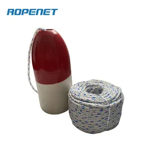 HT polyester sterden ve pp'den yapılmış ROPENET 3 iplikçik yapımı, yüksek etkili kalıplanmış plastik float ile birlikte gelir