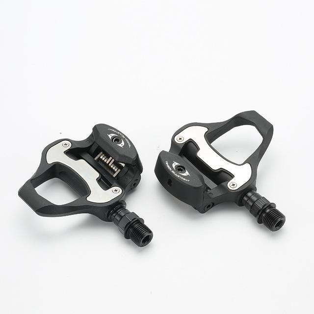 Road Bicycle Pedal Mountain Bike Self-locking Pedal Nylon Fiber ultra Light Perin Bearing Bicycle Parts