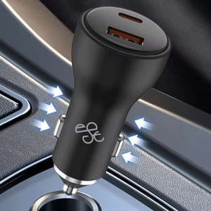 Cargador de Coche USB-A Tipo-C de 100W PD QC3.0 Más Vendido para Teléfonos Móviles y Portátiles, Cargador de Coche de Carga Rápida para iPhone y Tablet - Product Image 2