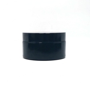 Pot de stockage en verre UV violet foncé noir hermétique de 500 ml, 16 oz, 8 oz, 250 ml avec couvercle à vis, personnalisable en gros - Product Image 2