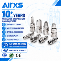 Raccord pneumatique universel de type C Airxs Quick Air Coupling, garantie 1,5 an pour les outils industriels et les systèmes d'air comprimé