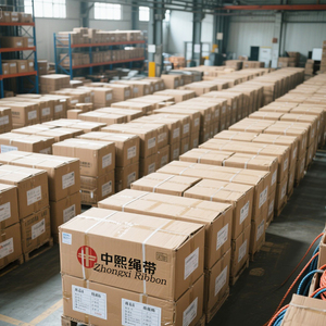 Bán Buôn Phụ Kiện May Mặc Dệt Kim Màu Đỏ 7Mm Bông Macrame Dây Bện Lashing Sợi Dây Thừng Cho Quần Áo Giày Và Mũ Phụ Kiện - Product Image 5