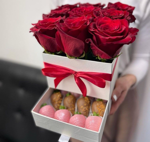 Caja de arreglos florales vacía con cajón, ramo floral cuadrado, Cajas de Regalo para suministros de floristería - Product Image 5