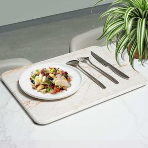 Tapete <span class=keywords><strong>de</strong></span> Secado Rápido para Platos FIGOO, para Encimera <span class=keywords><strong>de</strong></span> Cocina, Antideslizante, Ecológico, Bandeja <span class=keywords><strong>de</strong></span> Secado <span class=keywords><strong>de</strong></span> Piedra para Platos y Tazas - Product Image 3