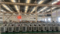 Transformador de Potencia EI de Alta Calidad de 11kv, Transformador TBEA de Alto Voltaje de 35kv y 400kva, Transformador Amorfo Trifásico Sumergido en Aceite de 100kva-630kva