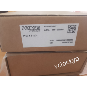 1 ชิ้นใหม่ HAWE EV 22 K5-12/24 รุ่นขยายขนาดจัดส่งด่วนผ่านเฟดเอ็กซ์หรือดีเอชแอล - Product Image 3