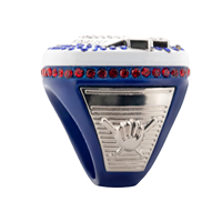 Bague de championnat de baseball personnalisée pour jeunes - Fabriquée en alliage pour les participants aux championnats et aux finales de ligue - Bague pour hommes